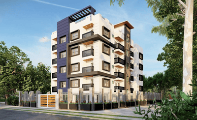Image of 951 Sq.ft 2 BHK Apartment / Flat for sale in Kahilipara, Guwahati for Rs. 3980000