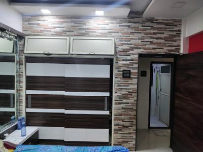 Bedroom Image of 540 Sq.ft 1 BHK Apartment / Flat for rent in Rosa Gardenia, Kasarvadavali Thane for Rs. 16600