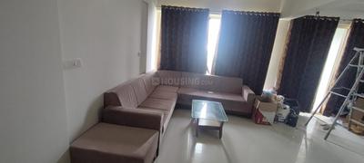 Living Room Image of 1356 Sq.ft 3 BHK Apartment / Flat for rent in Tithi Satyamev Vista, Gota Ahmedabad for Rs. 40000