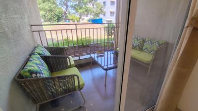 Balcony Image of 1025 Sq.ft 2 BHK Apartment / Flat for sale in Guddwill Elate, Undri Pune for Rs. 6900000