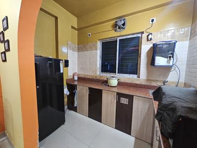 Kitchen Image of 686 Sq.ft 2 BHK Apartment / Flat for sale in Ariadaha Kolkata for Rs. 2700000