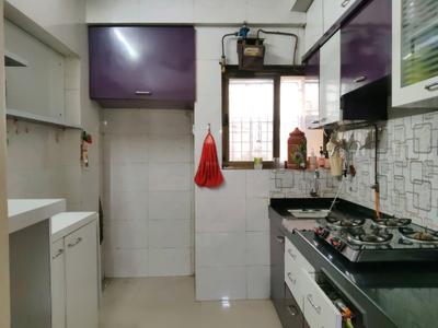 Kitchen Image of 900 Sq.ft 2 BHK Apartment / Flat for rent in Kasarvadavali Thane for Rs. 26000