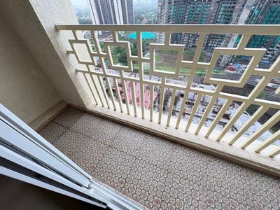 Balcony Image of 1233 Sq.ft 2 BHK Apartment / Flat for rent in Paradise Sai World City Phase II, Panvel Navi Mumbai for Rs. 30000