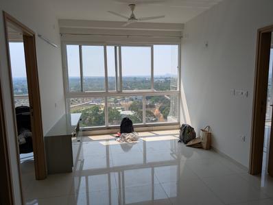 Living Room Image of 950 Sq.ft 2 BHK Apartment / Flat for sale in Godrej Royale Woods, Boovanahalli Bengaluru for Rs. 9000000