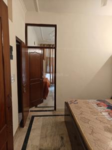 Bedroom Image of 600 Sq.ft 1 BHK Builder Floor for rent in Sector 55 Gurgaon for Rs. 27000