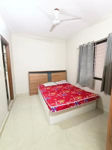 Bedroom Image of 590 Sq.ft 1 BHK Builder Floor for rent in S.G. Palya Bengaluru for Rs. 20000