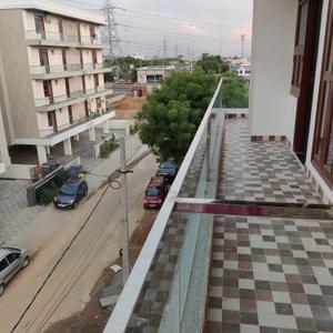 Balcony Image of 650 Sq.ft 2 BHK Apartment / Flat for sale in JC Heights 11, Heerawala Jaipur for Rs. 3500000