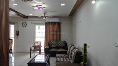 Living Room Image of 1400 Sq.ft 3 BHK Apartment / Flat for sale in Jainam Sky Memories, Manjalpur Vadodara for Rs. 8000000