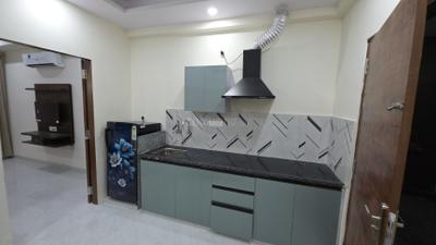 Kitchen Image of 650 Sq.ft 1 BHK Apartment / Flat for rent in Karolan Ka Barh Jaipur for Rs. 19000