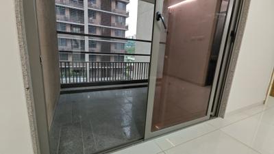 Balcony Image of 2335 Sq.ft 3 BHK Apartment / Flat for rent in Shivalik Green View, Shantigram Ahmedabad for Rs. 48500