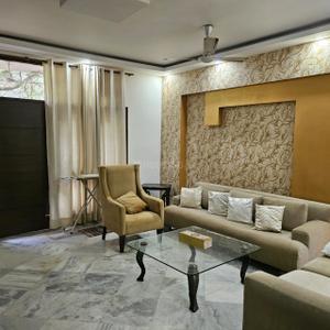 Hall Image of 2000 Sq.ft 3 BHK Builder Floor for rent in RWA East of Kailash Block E, Kalash Enclave New Delhi for Rs. 120000
