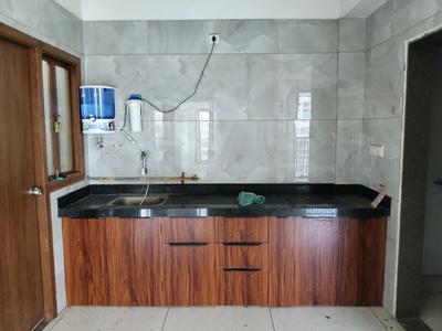 Kitchen Image of 1730 Sq.ft 3 BHK Apartment / Flat for sale in Savvy Swaraaj Pragati PH 2 2A, Gota Ahmedabad for Rs. 8100000