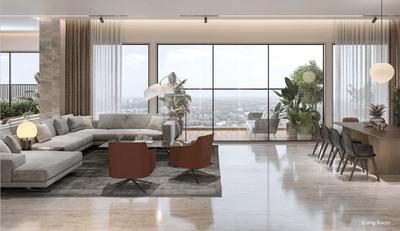 Hall Image of 6000 Sq.ft 4 BHK Apartment / Flat for sale in The Sovereign, Thaltej Ahmedabad for Rs. 48100000