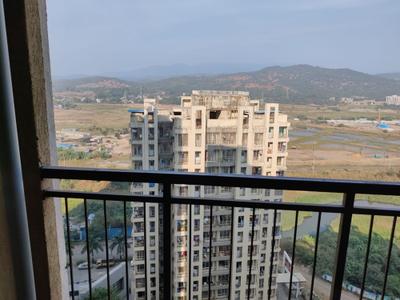 Balcony Image of 840 Sq.ft 2 BHK Apartment / Flat for sale in Sunteck World, Naigaon East Naigaon for Rs. 7000000