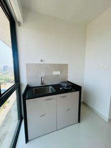 Kitchen Image of 860 Sq.ft 1 BHK Apartment / Flat for rent in Marathon Nexworld Aura, Dombivli East Thane for Rs. 13000