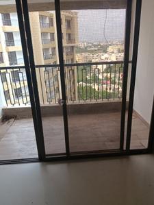Balcony Image of 1041 Sq.ft 3 BHK Apartment / Flat for rent in Mirchandani Shalimar Fortleza Phase 1, Hoshangabad Road Bhopal for Rs. 33000