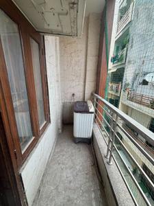 Balcony Image of 548 Sq.ft 2 BHK Builder Floor for rent in Dwarka Mor New Delhi for Rs. 19000