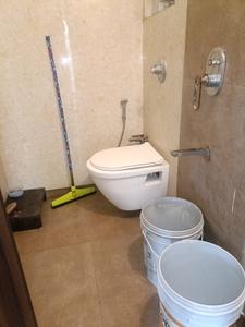 Common Bathroom Image of 820 Sq.ft 1 BHK Apartment / Flat for sale in Tharwanis Sky View, Kharghar Navi Mumbai for Rs. 7000000