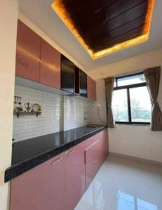 Kitchen Image of 700 Sq.ft 1 BHK Apartment / Flat for sale in Sambhav Deep Devansh 2, Karanjade Navi Mumbai for Rs. 3800000