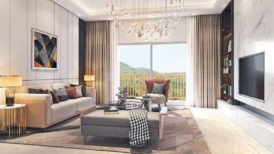 Hall Image of 3210 Sq.ft 4.5 BHK Apartment / Flat for sale in K Raheja Aurum, Mohammed Wadi Pune for Rs. 32000000