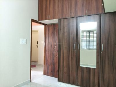 Bedroom Image of 950 Sq.ft 2 BHK Independent House for rent in Dooravani Nagar Bengaluru for Rs. 27000