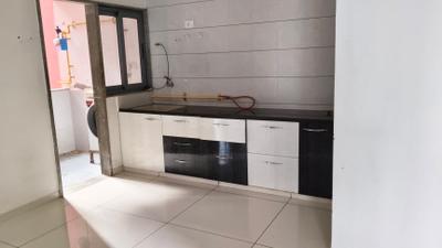 Kitchen Image of 1150 Sq.ft 3 BHK Apartment / Flat for sale in Origin Heights, Sargasan Gandhinagar for Rs. 7350000