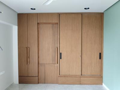 Bedroom Image of 1800 Sq.ft 3 BHK Apartment / Flat for rent in Golden Swarnim Sky, Ognaj Ahmedabad for Rs. 24000