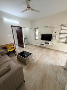 Hall Image of 700 Sq.ft 1 BHK Builder Floor for rent in Kasavanahalli Bengaluru for Rs. 29000