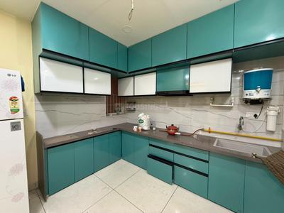 Kitchen Image of 1380 Sq.ft 3 BHK Apartment / Flat for sale in Kamaxi Heights , Harni Vadodara for Rs. 9500000