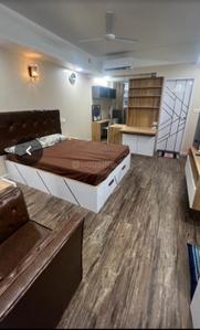 Bedroom Image of 438 Sq.ft 1 RK Apartment / Flat for rent in DLF Commanders Court, Egmore Chennai for Rs. 35000
