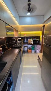 Kitchen Image of 490 Sq.ft 1 BHK Apartment / Flat for sale in Man Opus, Mira Road East Mira Bhayandar for Rs. 7600000