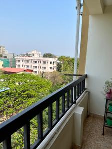 Balcony Image of 1600 Sq.ft 2 BHK Apartment / Flat for sale in Adyar Chennai for Rs. 25600000