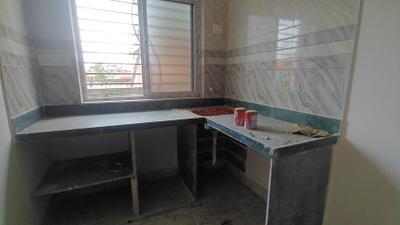 Kitchen Image of 725 Sq.ft 2 BHK Apartment / Flat for sale in New Town Kolkata for Rs. 2600000