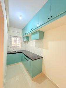 Kitchen Image of 575 Sq.ft 1 BHK Apartment / Flat for rent in Indira Nagar Bengaluru for Rs. 30000