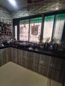 Kitchen Image of 627 Sq.ft 1.5 BHK Apartment / Flat for sale in Vasai West Vasai for Rs. 5300000