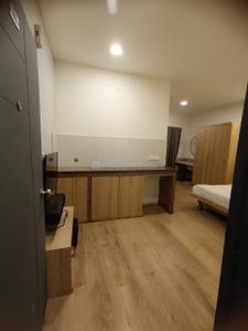 Kitchen Image of 1000 Sq.ft 1 RK Builder Floor for rent in Vijay Nagar Indore for Rs. 11000