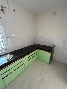 Kitchen Image of 915 Sq.ft 2 BHK Apartment / Flat for rent in Ashar Maple, Mulund West Mumbai for Rs. 46000