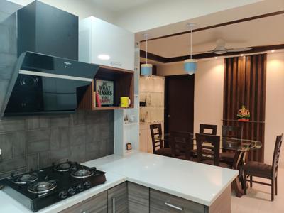 Kitchen Image of 3000 Sq.ft 4 BHK Apartment / Flat for rent in Janta Falcon View, JLPL Industrial Area Mohali for Rs. 90000