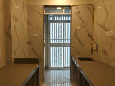 Kitchen Image of 710 Sq.ft 2 BHK Apartment / Flat for sale in Dotom Isle , Kandivali West Mumbai for Rs. 14100000