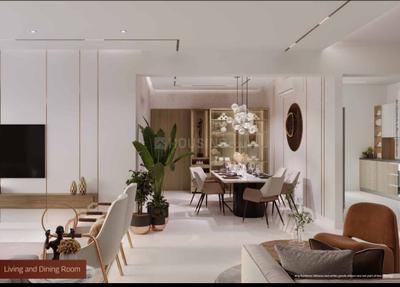 Hall Image of 1250 Sq.ft 3 BHK Apartment / Flat for sale in Runwal The Central Park Phase I, Chinchwad Pune for Rs. 21000000