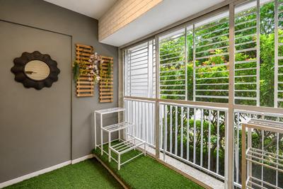 Balcony Image of 1390 Sq.ft 2 BHK Apartment / Flat for rent in Brigade Woods, Whitefield Bengaluru for Rs. 65000