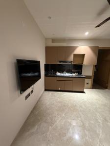 Kitchen Image of 1300 Sq.ft 1 BHK Builder Floor for rent in Sector 55 Gurgaon for Rs. 42000