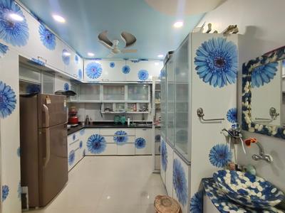 Kitchen Image of 1370 Sq.ft 3 BHK Apartment / Flat for sale in Earth Acropolis 2, Bhayli Vadodara for Rs. 5100000