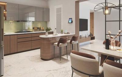 Kitchen Image of 2790 Sq.ft 3 BHK Apartment / Flat for sale in Koba Gandhinagar for Rs. 11625000