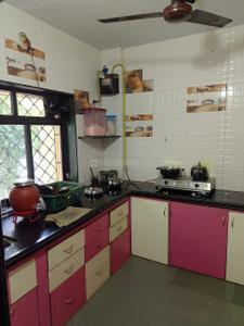 Kitchen Image of 645 Sq.ft 2 BHK Apartment / Flat for rent in Shree Siddhi Vinayak Vakratund, Kalwa Thane for Rs. 28000