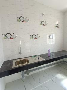 Kitchen Image of 650 Sq.ft 2 BHK Builder Floor for rent in Tatabad Coimbatore for Rs. 17000