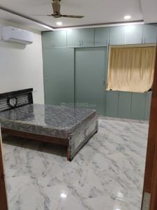 Bedroom Image of 1200 Sq.ft 2 BHK Builder Floor for rent in Puppalaguda Hyderabad for Rs. 40000