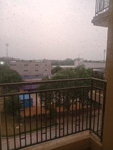Balcony Image of 619 Sq.ft 2 BHK Apartment / Flat for rent in Somya Sky Crown, Karolan Ka Barh Jaipur for Rs. 15000