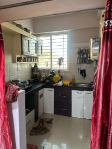 Kitchen Image of 700 Sq.ft 2 BHK Apartment / Flat for sale in Raj Shreeji Heights, Bhicholi Mardana Indore for Rs. 3000000