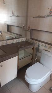 Bathroom Image of 1450 Sq.ft 3 BHK Apartment / Flat for rent in Atur Park, Sangamvadi Pune for Rs. 80000